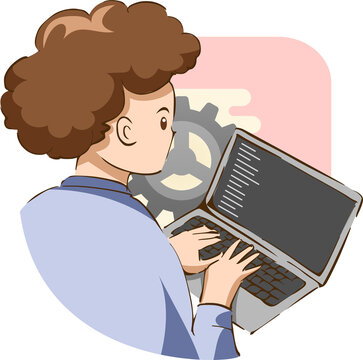 Software engineer png graphic clipart design