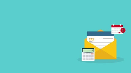 Tax payment. Analysis, paperwork, financial research report and calculation of tax return. Payment of debt. - Powered by Adobe