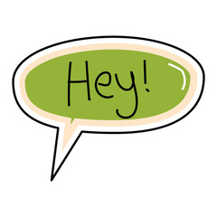 bubble text comment hand writing