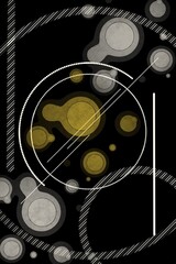 Abstract background.Background with bright lines and shapes.Bright and saturated.Background,template with abstract elements