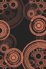 Abstract background.Background with bright lines and shapes.Bright and saturated.Background,template with abstract elements