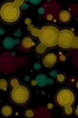 Abstract background.Background with bright lines and shapes.Bright and saturated.Background,template with abstract elements