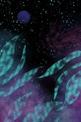 Abstract background.Background with bright lines and shapes.Bright and saturated.Background,template with abstract elements