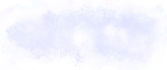 青い水彩画を使った背景素材　柔らかな質感