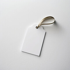 Hangtag mockups, Hanging label tag mockup, favor tag mockup, wedding favor tag mockup, swing tag mockup - A versatile template for showcasing your branding and design ideas in various industries such 