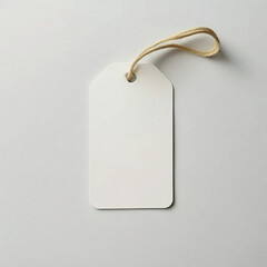 Hangtag mockups, Hanging label tag mockup, favor tag mockup, wedding favor tag mockup, swing tag mockup - A versatile template for showcasing your branding and design ideas in various industries such 