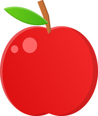 isolated apple fruit icon
