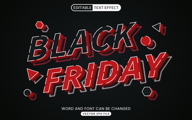Black Friday text effect