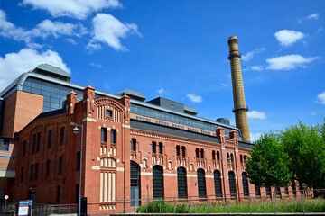 Lodz, Poland, Europe, EC 1 - first city power plant, operated till 2001, later the whole complex...