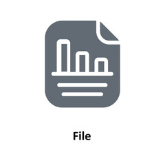 File Vector     Solid Icons. Simple stock illustration stock