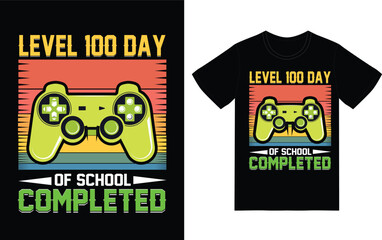 level 100 day of school completed