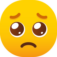 pleading face emoji