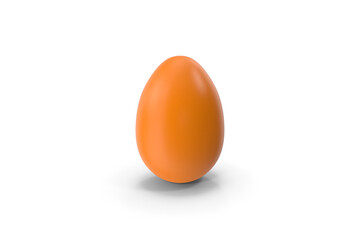egg isolated on white