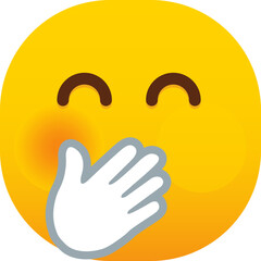 Face with Hand Over Mouth