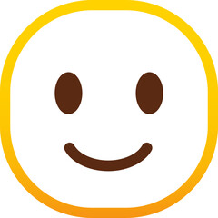 Rounded line emoji