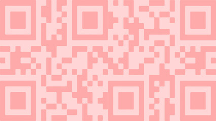 Pink Color Qr Code Background