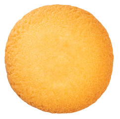 Butter cookies on a white background PNG File.