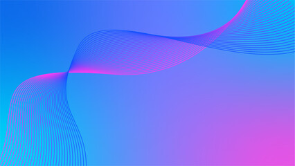 blue purple cyan magenta wavy tech lines gradient background 