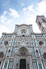 Cathedral of Santa Maria del Fiore with Duomo in Florence, Italy