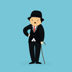 businessman in suit and tie