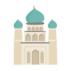 illustration of a islamic mosque