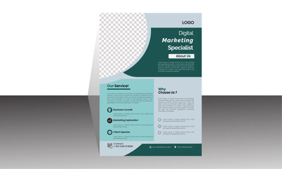  Modern & Creative template  business flyer  design set with colorful. marketing, business proposal, promotion, advertise, publication, cover page with new digital marketing   multipurpose design.