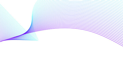 cyan purple blue wavy tech lines abstract background illustration eps 