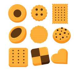 set of cookies with shade