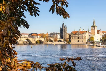 Deurstickers Bilder aus der Hauptstadt Prag © dk-fotowelt