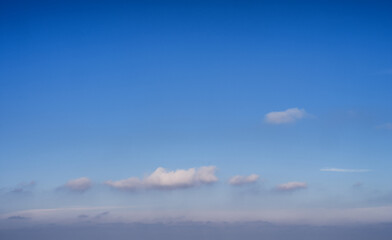 Wolken mit blauen Himmel, Blue sky with clouds