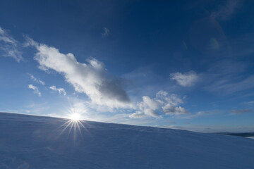 Winter wilderness at Lapland