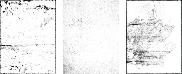 Grunge Urban Backgrounds set.Texture Vector.Dust Overlay Distress Grain ,Simply Place illustration over any Object to Create grungy Effect .abstract,splattered , dirty, texture for your design. 
