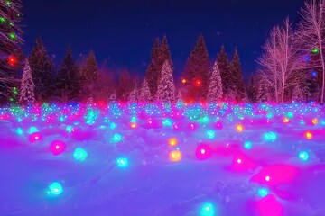 Add Some Color to Your Holidays with Generative AI Defocused Lights