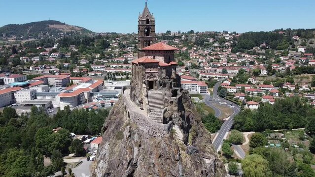 Le puy en Velay, Haute-Loire, Auvergne Rh&ocirc;ne Alpes, Massif Central, France, Europe