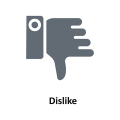 Dislike  Vector   solid Icons. Simple stock illustration stock