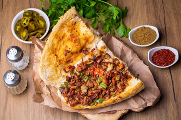 Traditional Turkish Food Kokorec. izmir kokorec