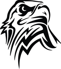 Air force eagle file AI, EPS and vector download for print or laser engraving machines.