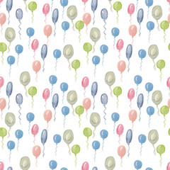 Carousels rides swings children's cars ferris wheel horses watercolor illustration hand drawn set big on white background