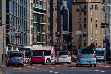 Fototapeta premium 四ツ谷駅周辺の都市風景