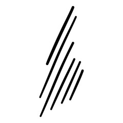 Abstract Lines. Hand Drawn Element Design