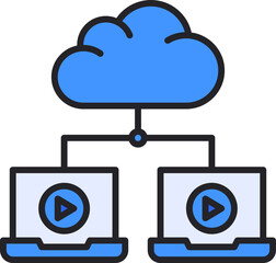 cloud computing icon