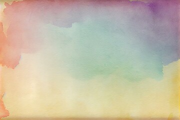 Obraz premium background image of paper for watercolor painting, extreme resolution, watercolor style AI Generated