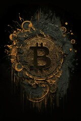 Kreatives und hochwertiges Logo-Design für Bitcoin