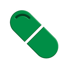 Capsule icon template PNG