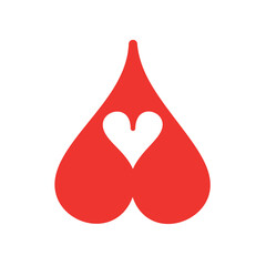 Obraz premium heart, love, icon,color, vector, illustration, design, logo, template, flat, trendy,collection