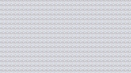 3D Futuristic hexagonal white background Abstract geometric grid pattern