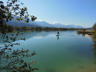lake in the mountains