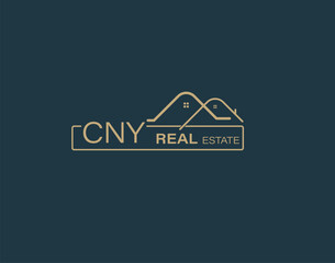 CNY Real Estate and Consultants Logo Design Vectors images. Luxury Real Estate Logo Design