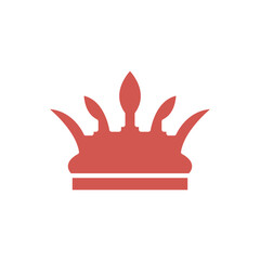 crown, icon,color, vector, illustration, design, logo, template, flat, trendy,collection