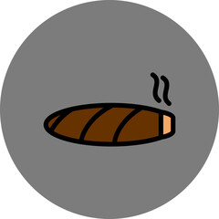 Smoking vector icon for your project